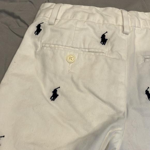 Polo Ralph Lauren White boys size 10 - Picture 5 of 6